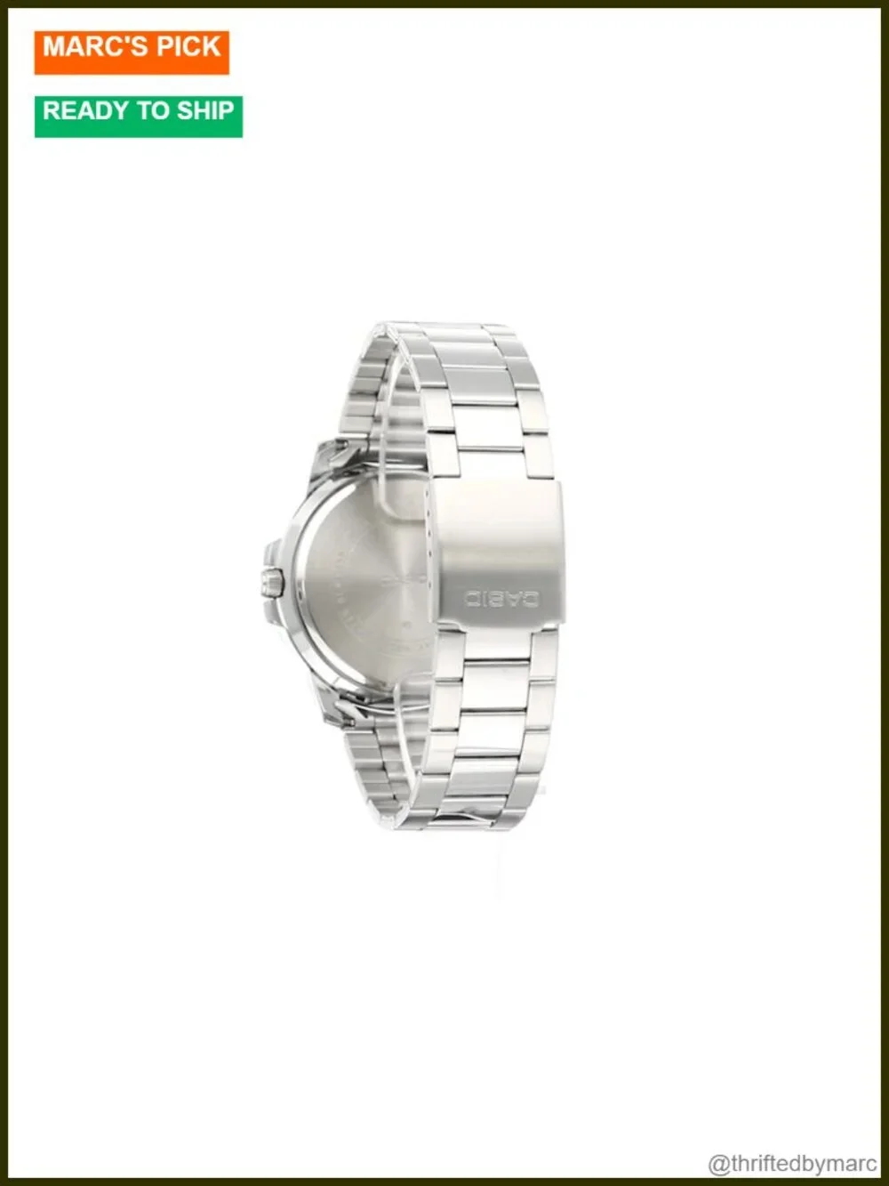 Men's Stainless Steel Casual Analog Sporty Watch